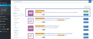 instalar plugin woocommerce