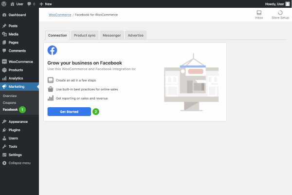 plugin facebook woocommerce